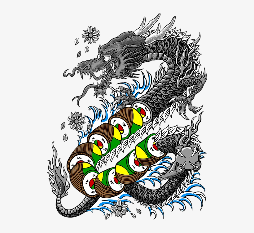 Click And Drag To Re-position The Image, If Desired - Sushi, transparent png #1727323
