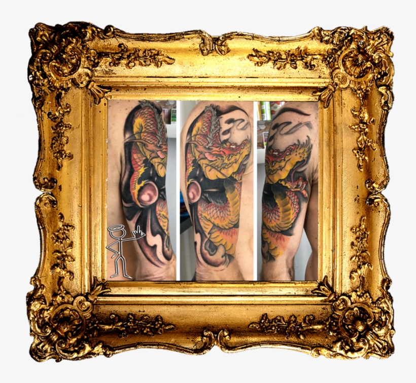 Colour Japanese Dragon Tattoo, transparent png #1727365