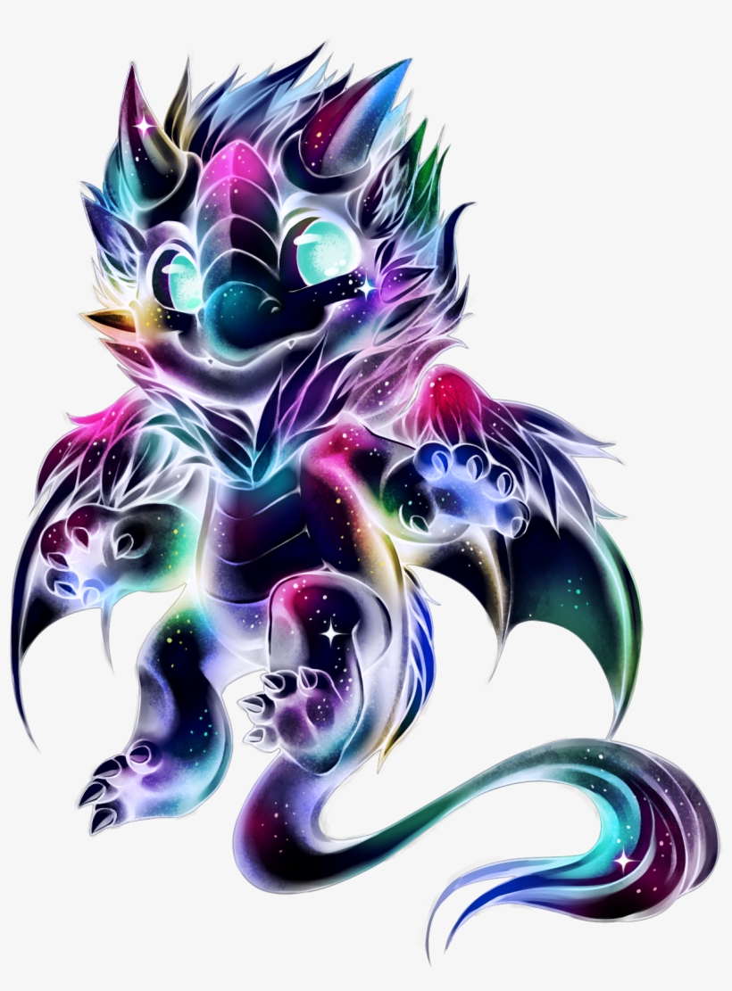Galaxy Dragon - Dragon Galaxy, transparent png #1727420