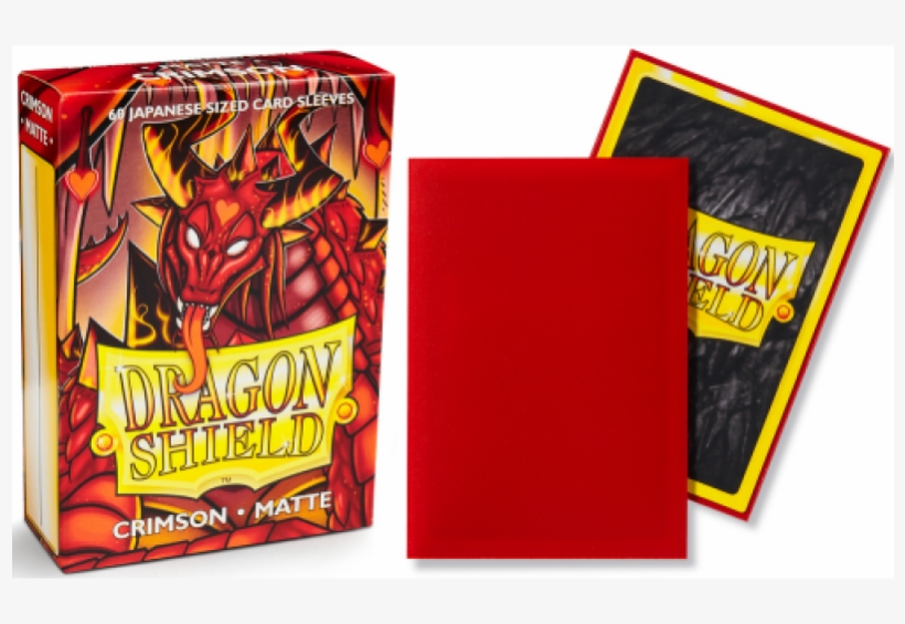 Out Of Stock Dragon Shield Matte Japanese Sleeves - Dragon Shield Matte Crimson, transparent png #1727659