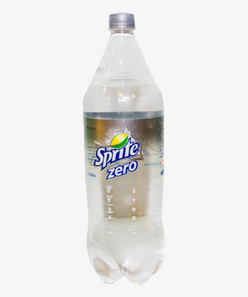Sprite Zero Pet Bottle - Plastic Bottle, transparent png #1728423