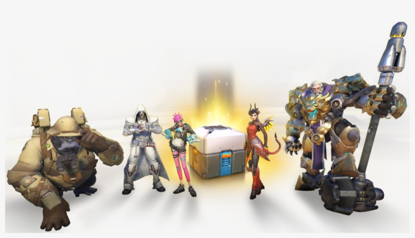 China To Monitor Loot Box Drop Rates In Games, Including - Overwatch, transparent png #1728841