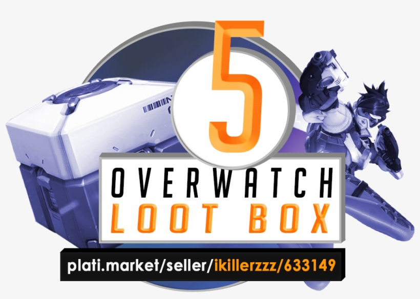 Overwatch Loot Box X5 [twitch Prime] Key - Overwatch Origins Edition (pc) - French, transparent png #1728883
