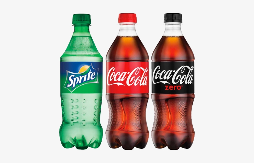 Beverages - 20 Oz Bottled Soda, transparent png #1729027