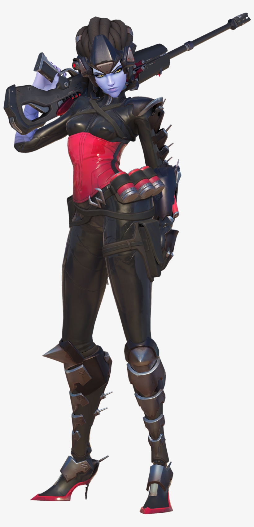 minecraft combat skins on Widowmaker Noire Skin Overwatch Widowmaker Noire Code Free Transparent Png Download Pngkey