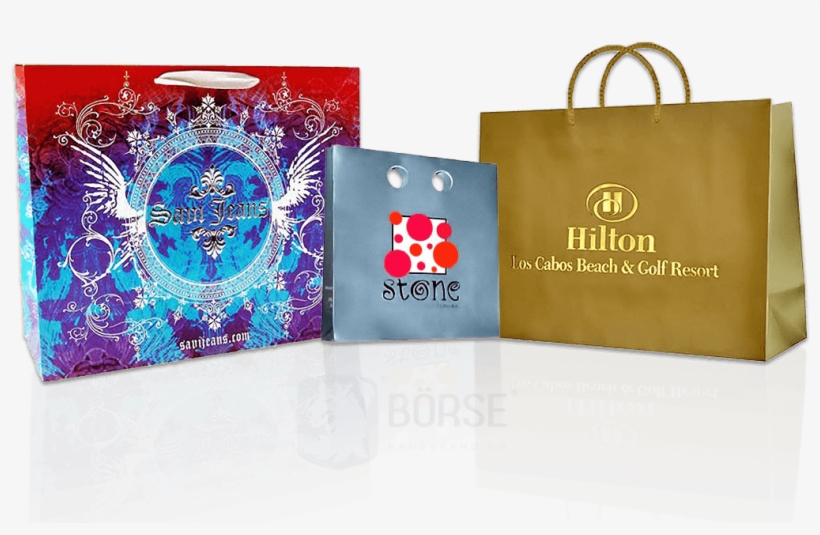 Hot Stamped Paper Shopping Bags - Productos De Hot Stamping, transparent png #1729256