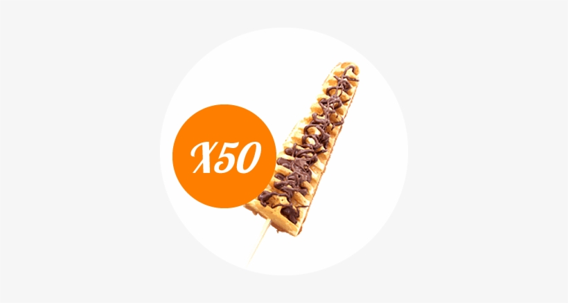 R750 - Waffle On A Stick Png, transparent png #1729300