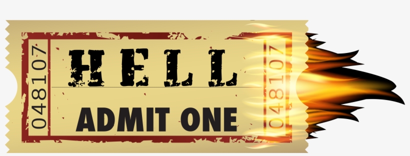 Is - Vip Ticket To Hell, transparent png #1729386