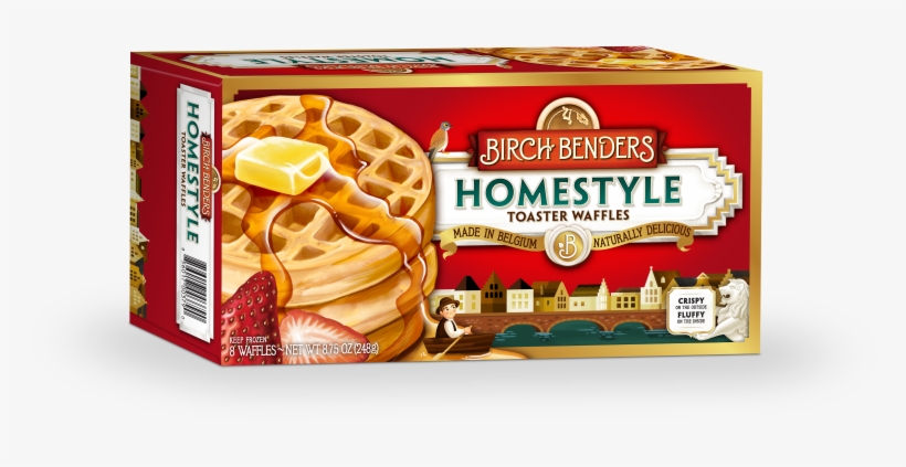 Frozen Toaster Waffles - Birch Benders Inc., transparent png #1729452