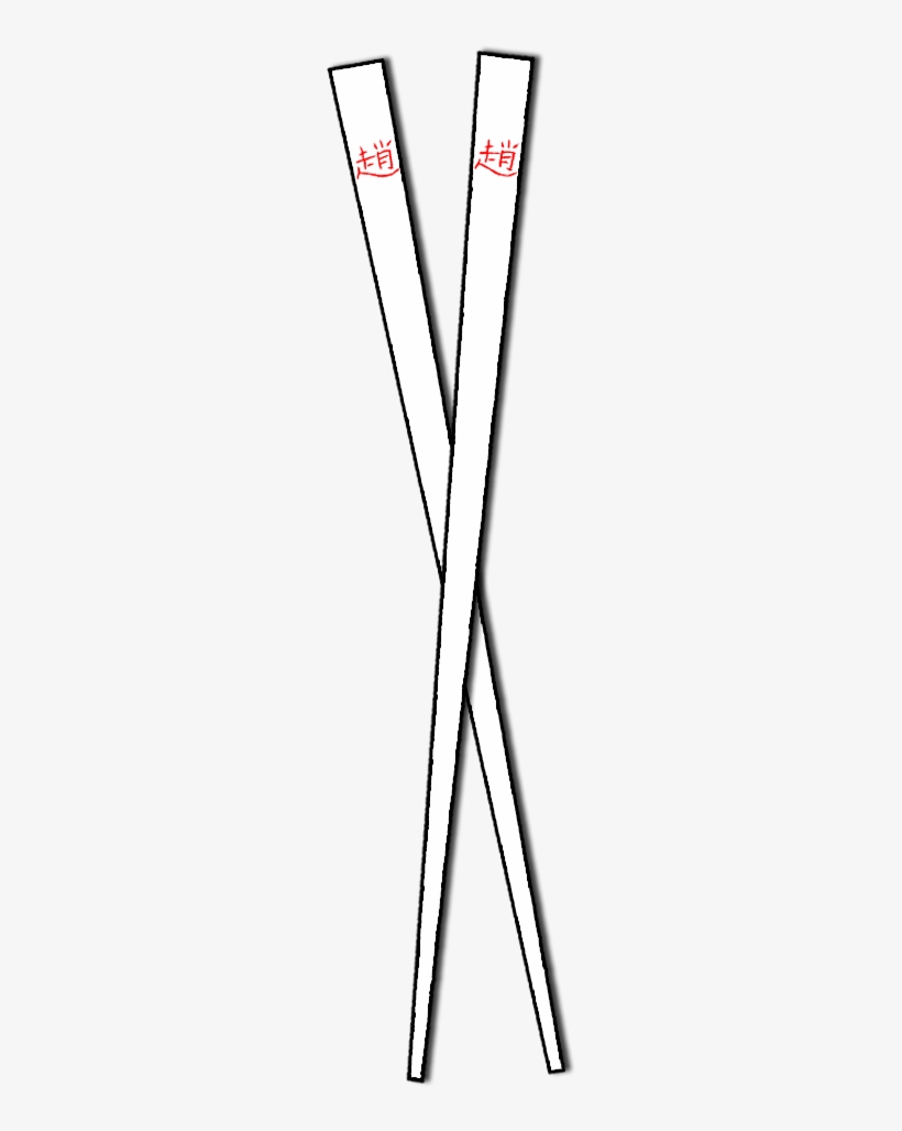 2 Chopsticks Out Of 5 Chopsticks - Slope, transparent png #1729793