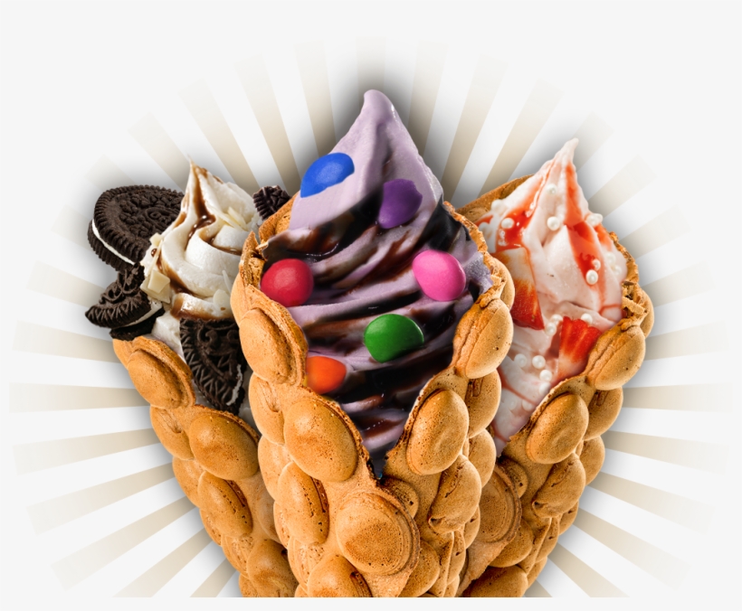 Any Additional Flavors Or Toppings Will Be An Added - Egg Waffle Png, transparent png #1729883