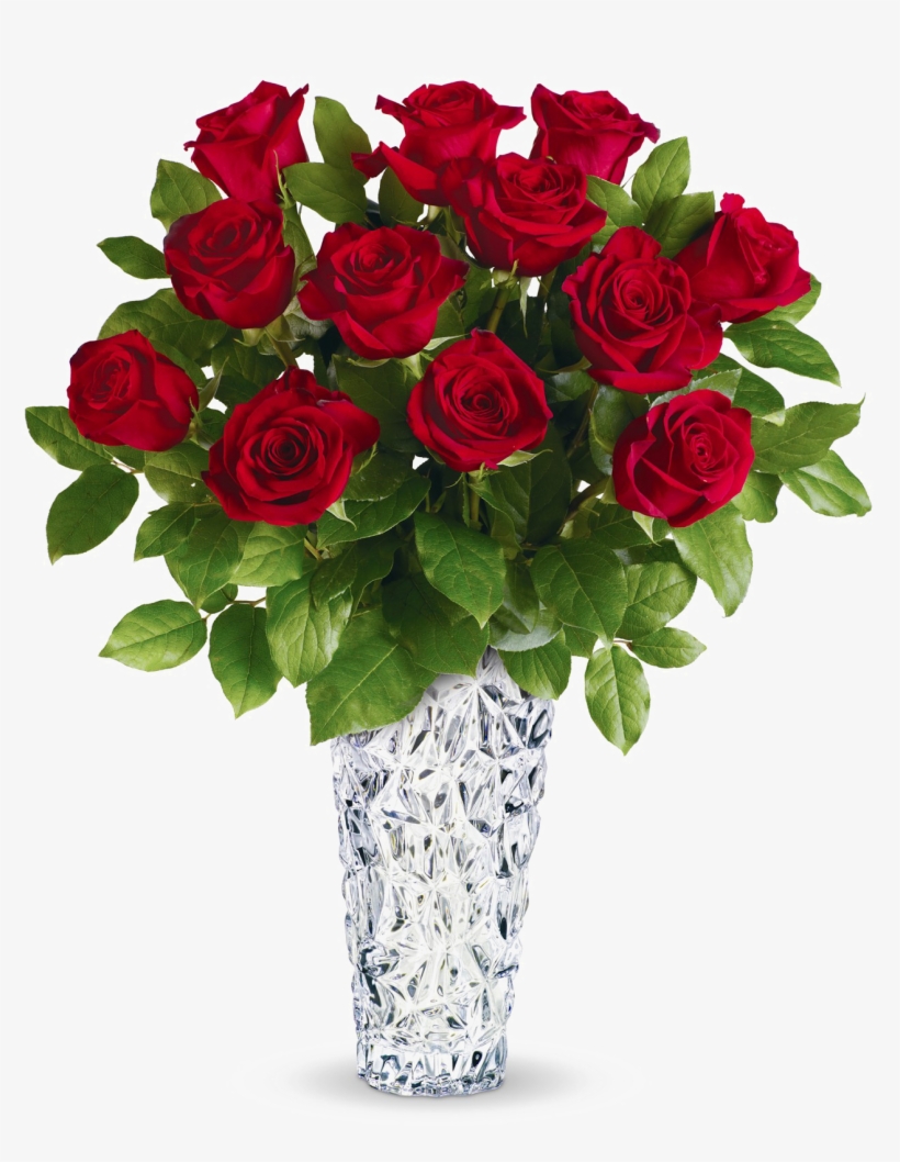 Flower Vase Transparent Images - Roses - Same & Next-day Flower Delivery Bouquet, transparent png #1730215