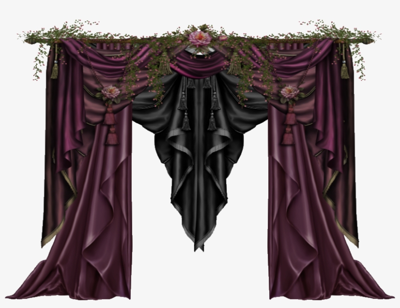 Gothic Curtains Png - Photography, transparent png #1730364