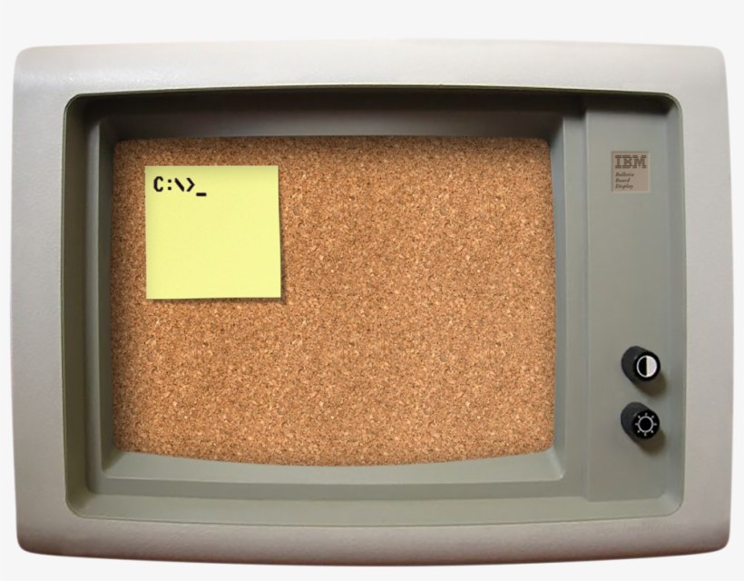 Bulletin Board System Monitor - Eye Shadow, transparent png #1730365