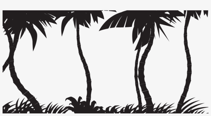 Waspchase, A Scene From Tony Pony And His Ice Cream - Jungle Tree Silhouette Png, transparent png #1730392