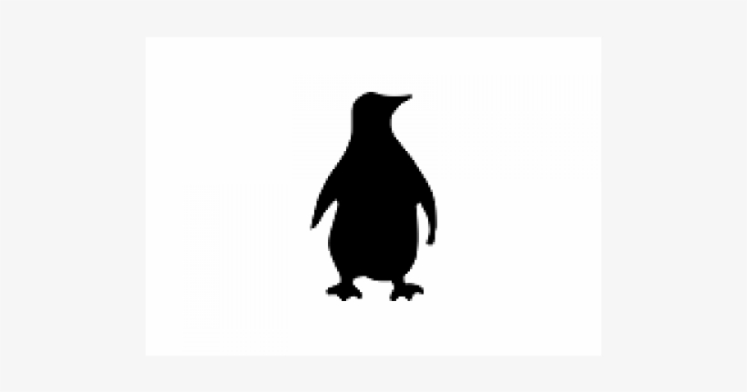 Penguin Bookami® Silhouette Book Folding On Bookami® - Penguin Clipart Silhouette, transparent png #1730694