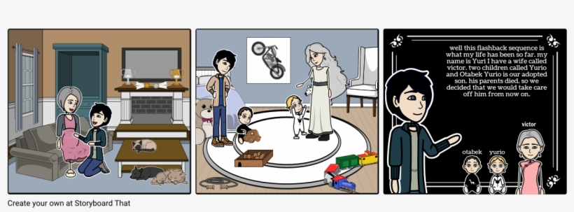 Yuri On Ice - Yuri On Ice Otabek X Yuri Have Kids, transparent png #1730876