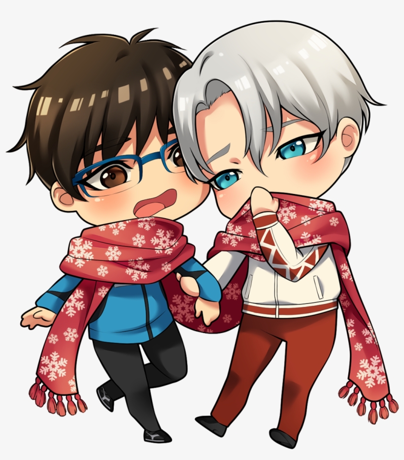 Yuri On Ice Patorishya - Chibi Png Victor And Yuri, transparent png #1730940