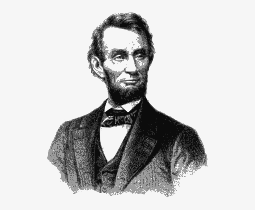 Abraham Lincoln - Abraham Lincoln White Background, transparent png #1730967