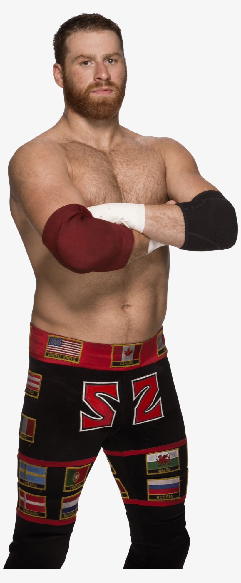 Celebrities - Sami Zayn Transparent, transparent png #1730986