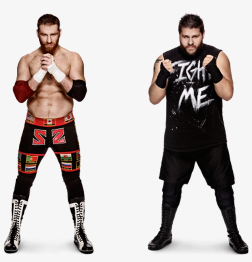 Sami & Kevin - Kevin Owens And Sami Zayn Transparent, transparent png #1731063