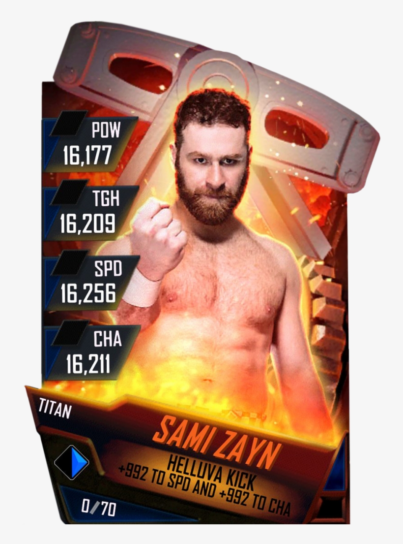 Samizayn S4 18 Titan Ringdom - Wwe Supercard Titan Stone Cold, transparent png #1731205