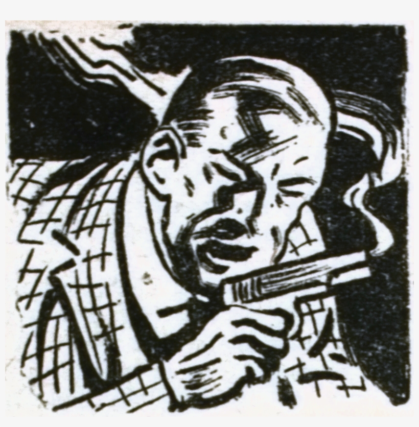 Killer's Final Curtain By Wilber S - Illustration, transparent png #1731283