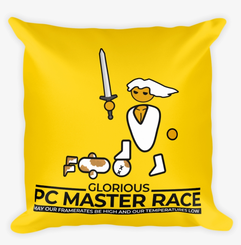Pc Master Race Pillow - Pc Master Race, transparent png #1731683