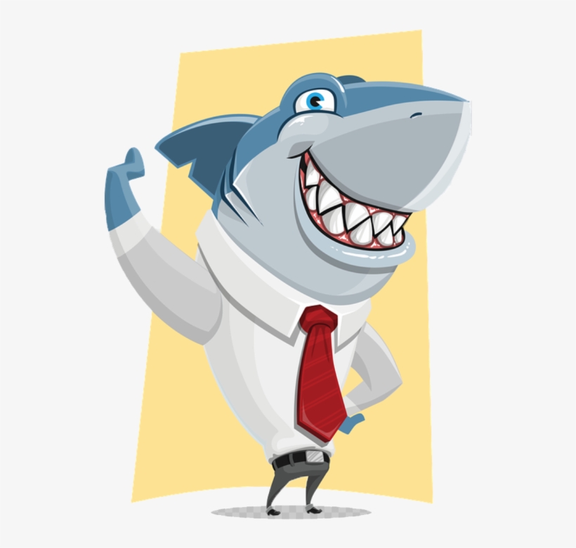 Shark - Funny Shark Clipart Png - Free Transparent PNG Download - PNGkey