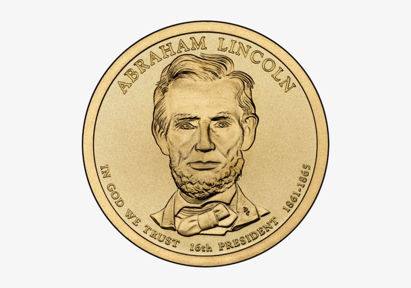 Abraham Lincoln Coin, transparent png #1732014