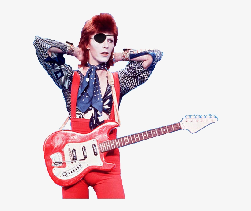 David Bowie Ziggy Stardust Guitar, transparent png #1732360