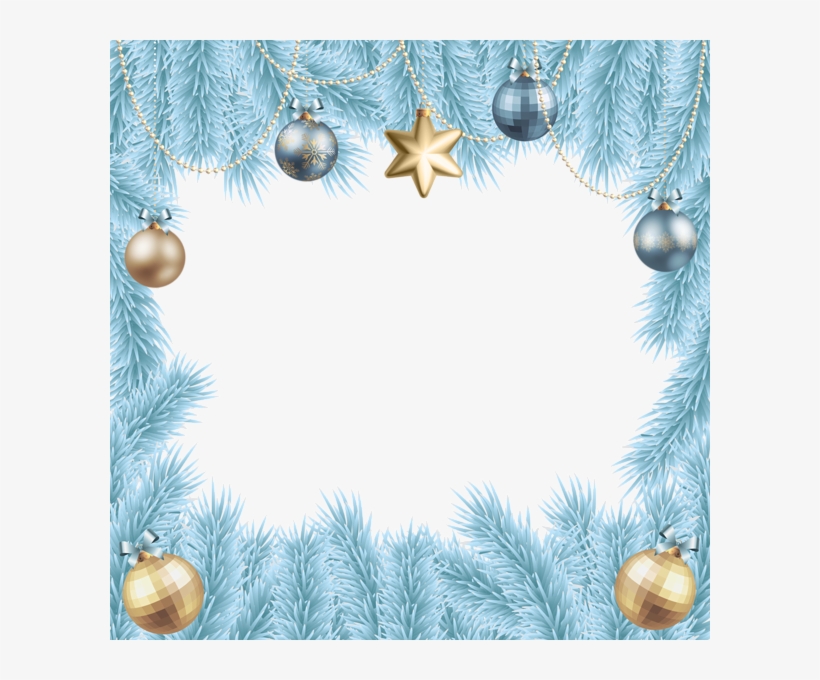Christmas Transparent Elegant Frame Border Png Border - Free Elegant Christmas Border, transparent png #1732470