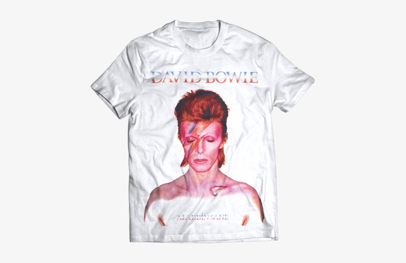 david bowie t shirt aladdin sane