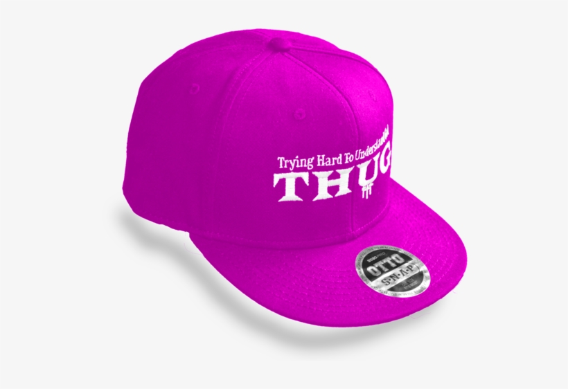 Pink Thug Snapback Hat - Baseball Cap, transparent png #1732945