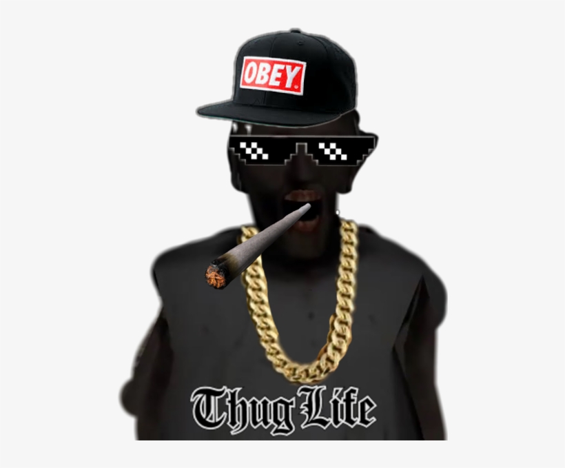 Thug Life, transparent png #1732996