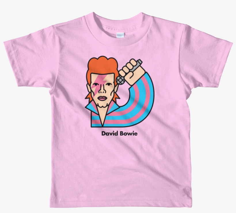 David Bowie Kids T - Kids Personalized Shirt | Short Sleeve Kids T-shirt, transparent png #1733078