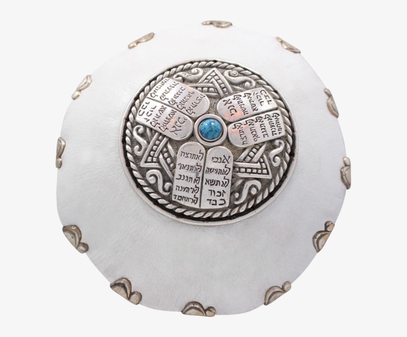 The Ten Commandments Big Star White Leather - Leather, transparent png #1733108