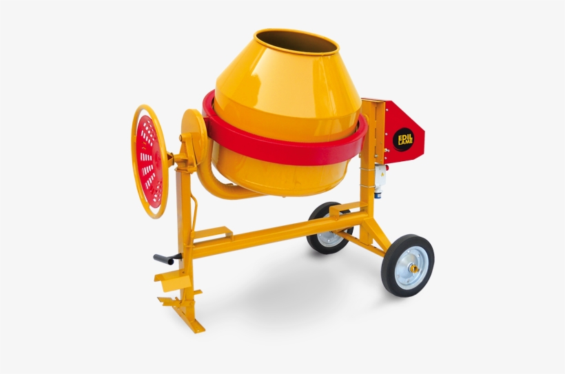 The Classic Concrete Mixer - Betonniere Electrique 165 Litres, transparent png #1733503