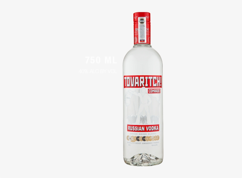 Tovaritch Vodka Comes In Different-sized Bottles Thoughtfully - Tovaritch Vodka Png, transparent png #1733996
