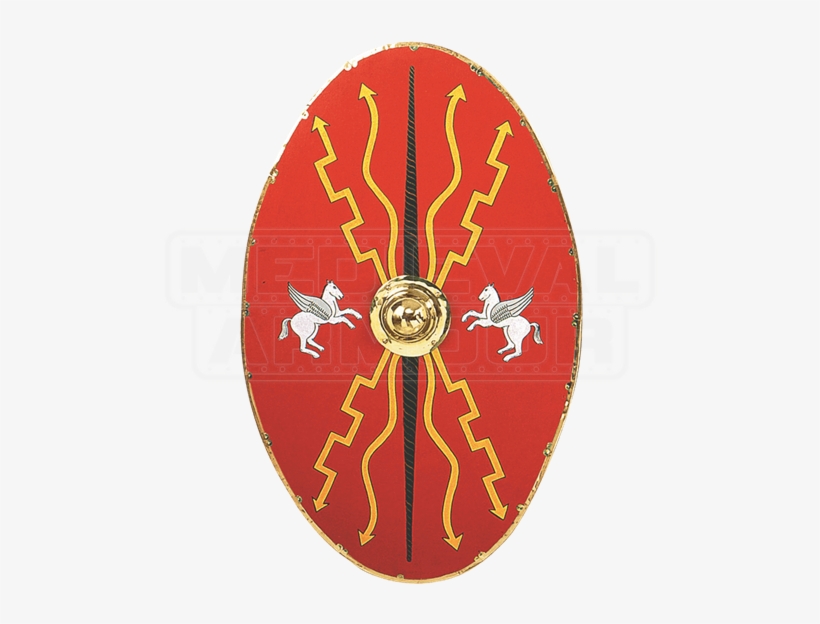 Roman Centurion Shield - Roman Auxiliary Cavalry Shield, transparent png #1734104