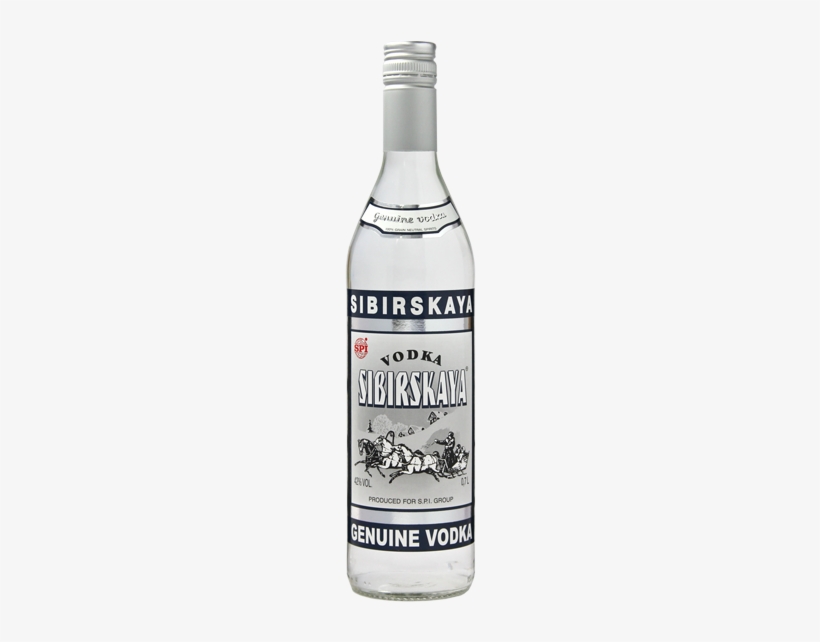 Sibirskaya Strong Vodka - Expensive Russian Vodka, transparent png #1734106