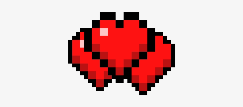 Minecraft Health Bar Png - Heart Minecraft Png, transparent png #1734310