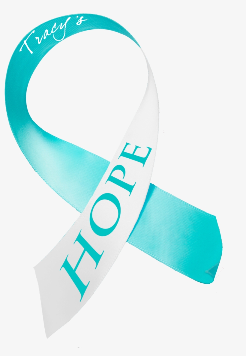 Ovarian Cancer Ribbon Vector - Cervical Cancer Ribbon Logo, transparent png #1734543