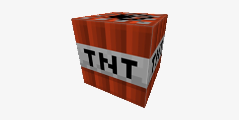 Mineraft Tnt Clip Art - Minecraft Tnt Texture, transparent png #1734660