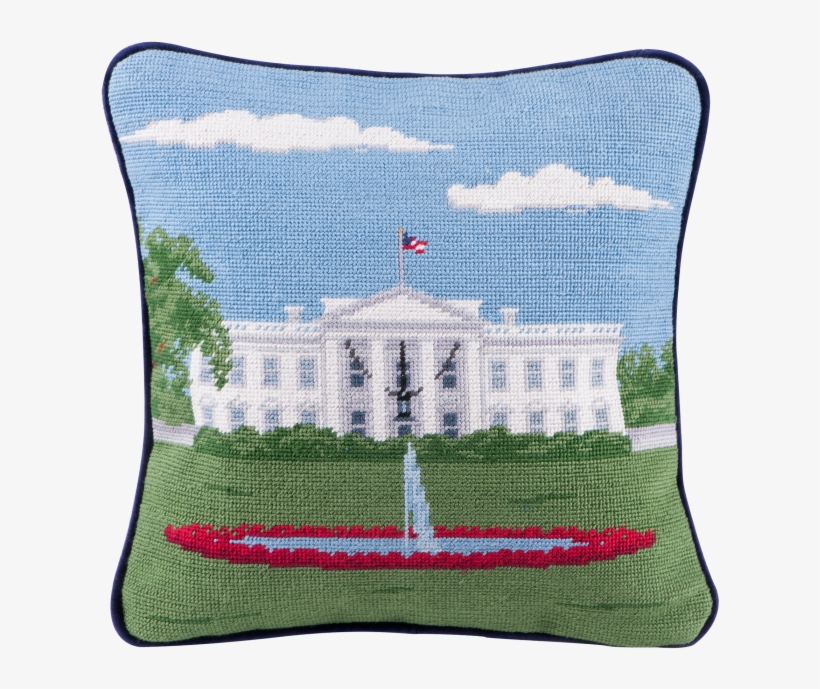 More Views - White House Pillow, transparent png #1734665