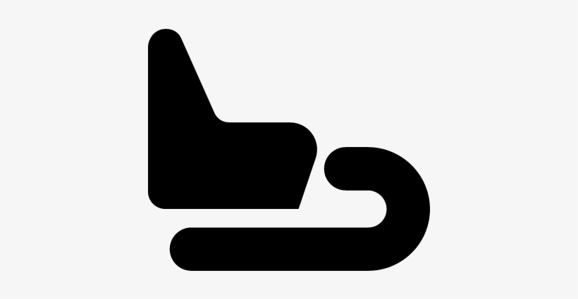 Santa Claus Sleigh Vector - Sled, transparent png #1734988