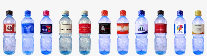 Custom Label Bottled Water - Mineral Water Brands In Sri Lanka, transparent png #1735185