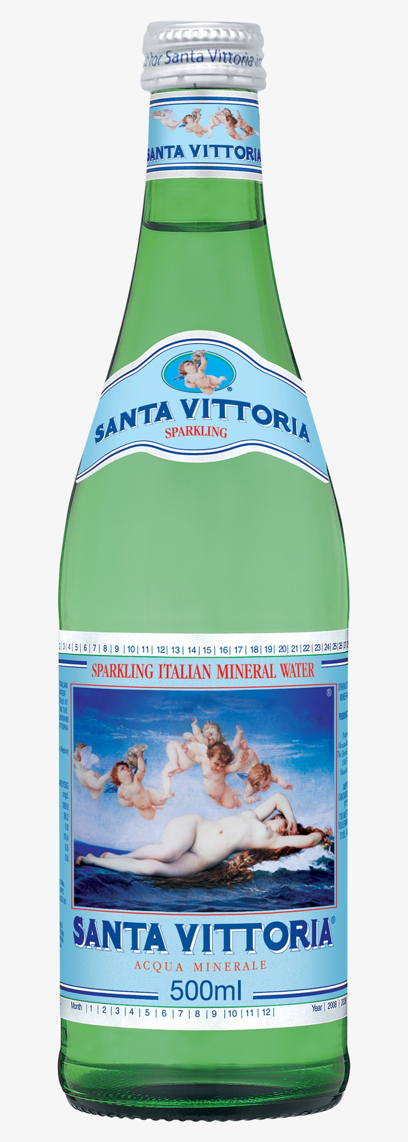 Stay Fresh With Santa Vittoria - Santa Vittoria Sparkling Water, transparent png #1735274