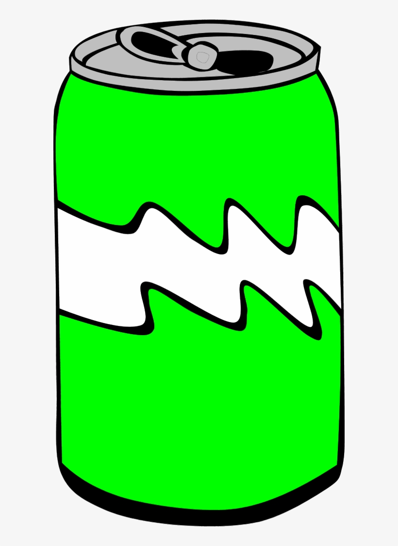 Soda Can Vector Clip Art - Soft Drink Can Clipart, transparent png #1735370