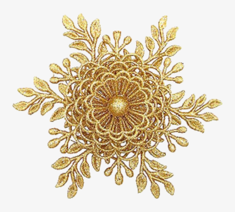 Golden Floral Border Transparent Images - Gold Ornament, transparent png #1735397